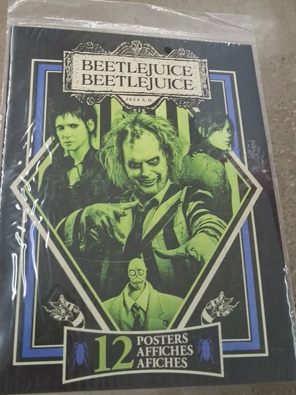 New Beetlejuice Beetlejuice Poster Set